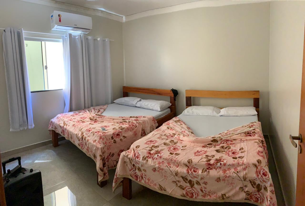 Quarto confortável da casa